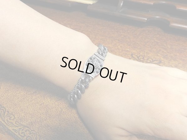 ハートシルバーブレスレット