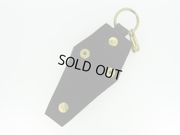 棺桶、コフィン、キーケース、レザー