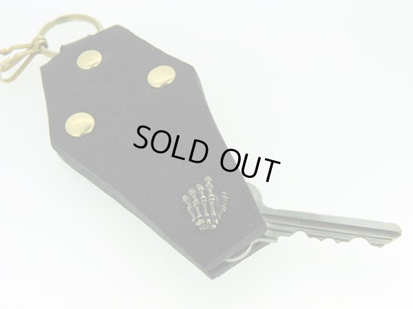 棺桶、コフィン、キーケース、レザー