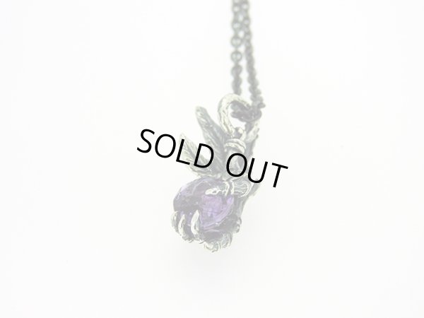 エンジェル、天使の羽根、手、骨のペンダント