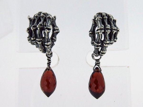 画像8: 掴む手骨　ピアス