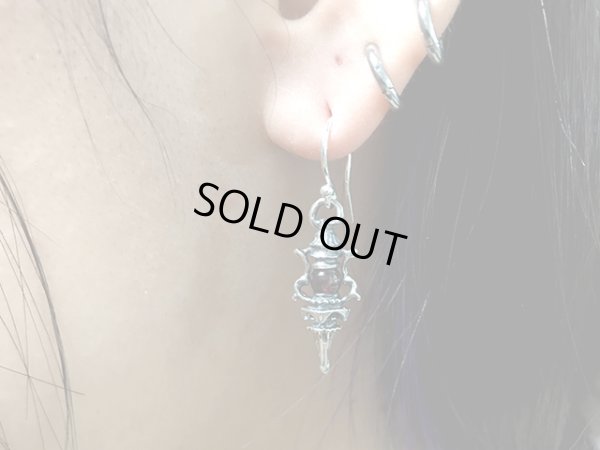 ランタン ピアス着用