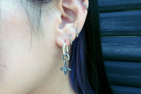 画像6: リーフクロス　ピアス