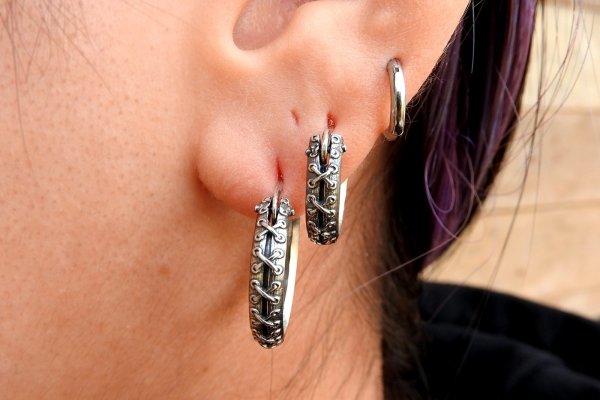 画像5: 縫目ピアスS