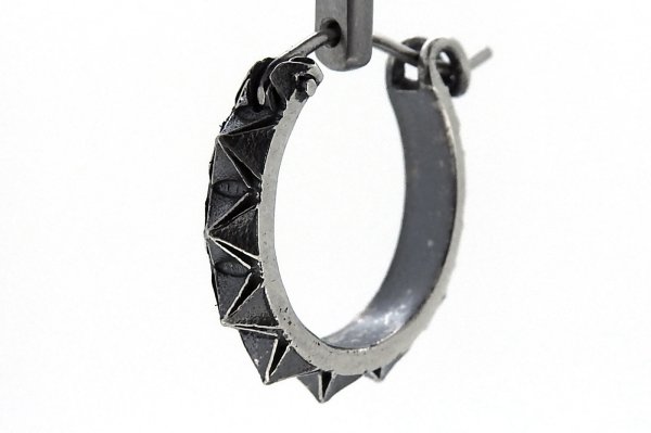 画像1: 角鋲ピアスL