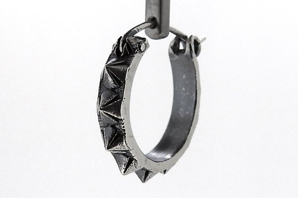 画像1: 丸鋲ピアスL