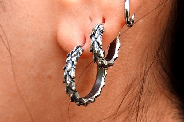 画像5: 竜鱗ピアスS