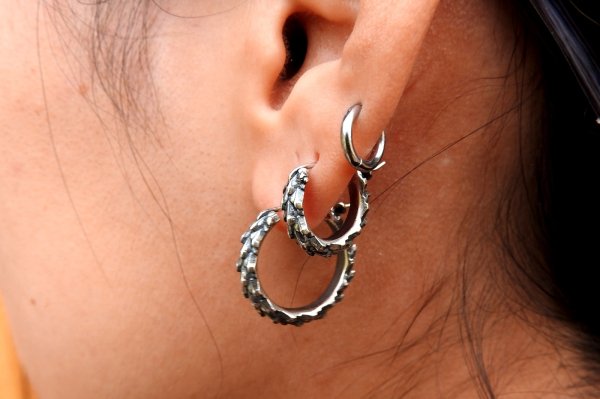 画像7: 竜鱗ピアスS