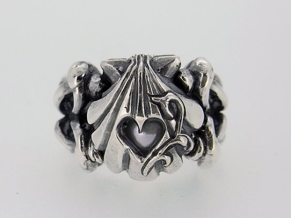 シェル、貝殻、パールのリング