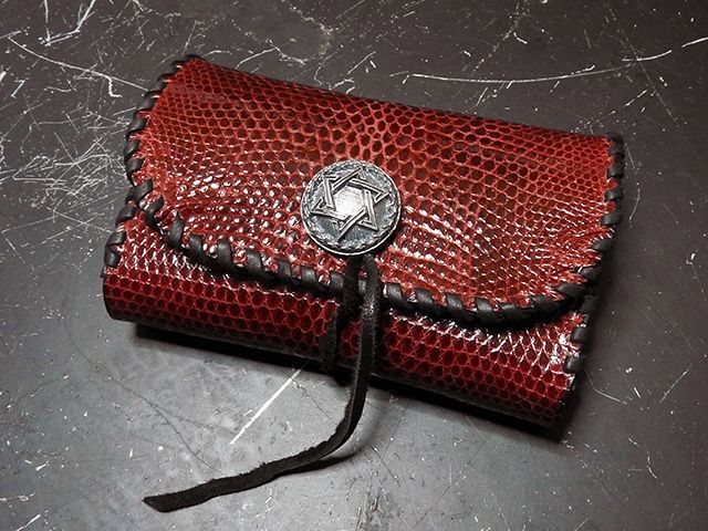 Lizard LeatherCaseスモールサイズ (リザードレザーケース)