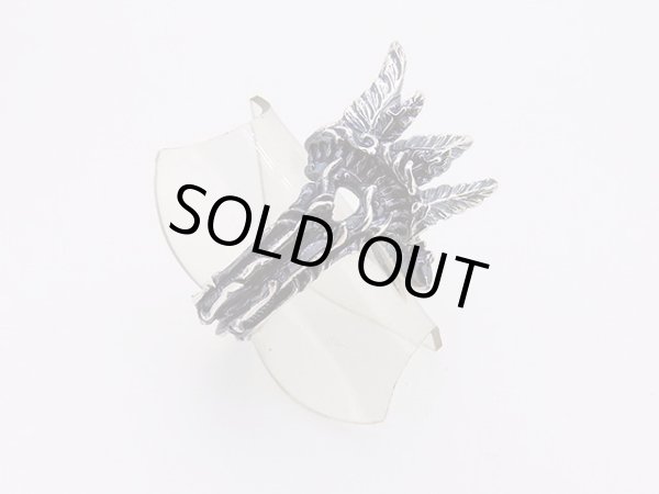 天使の羽のフリーサイズリング