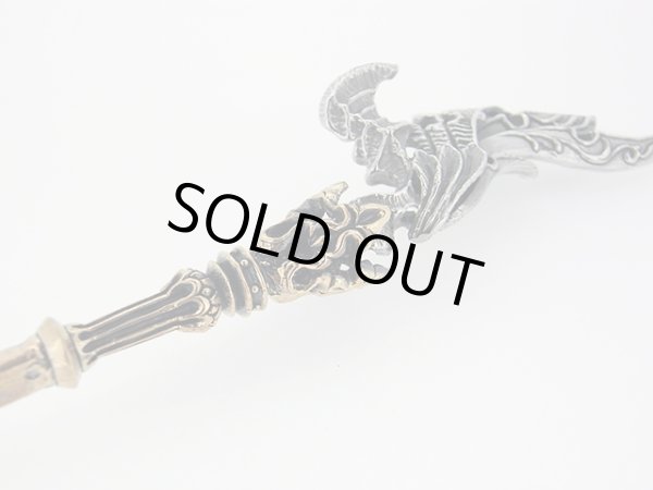 羽根、簪、シルバー