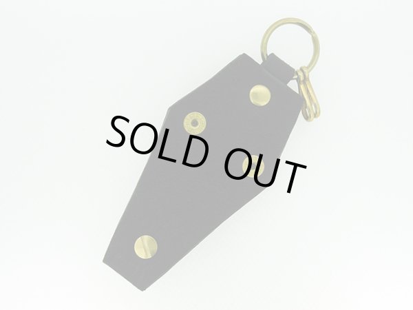 棺桶、コフィン、キーケース、レザー