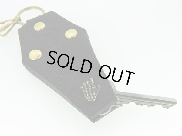 棺桶、コフィン、キーケース、レザー