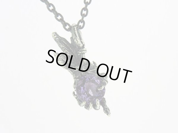 エンジェル、天使の羽根、手、骨のペンダント