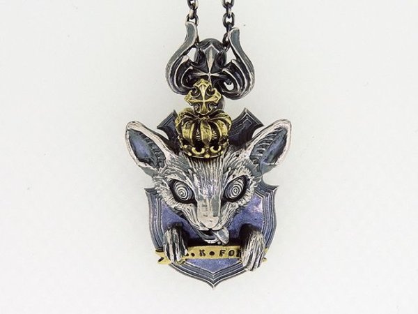 キツネ、フェネックのペンダント