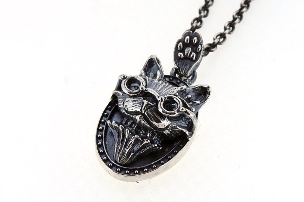 画像2: 愛猫ペンダント(メガネ) (2)