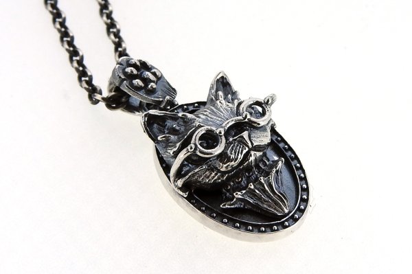 画像3: 愛猫ペンダント(メガネ) (3)