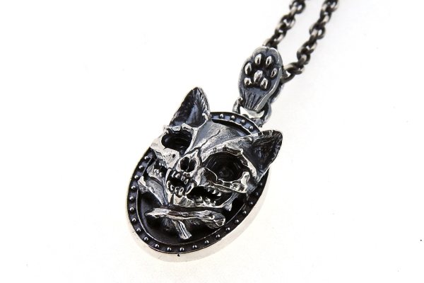 画像2: 愛猫ペンダント(不死) (2)