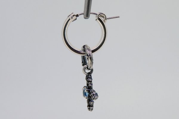 画像4: リーフクロス ピアス (4)