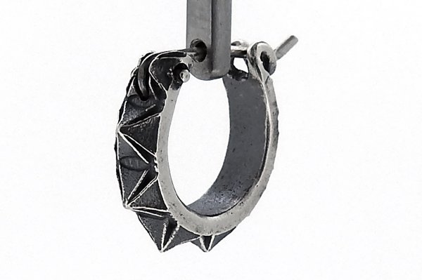 画像1: 角鋲ピアスS (1)