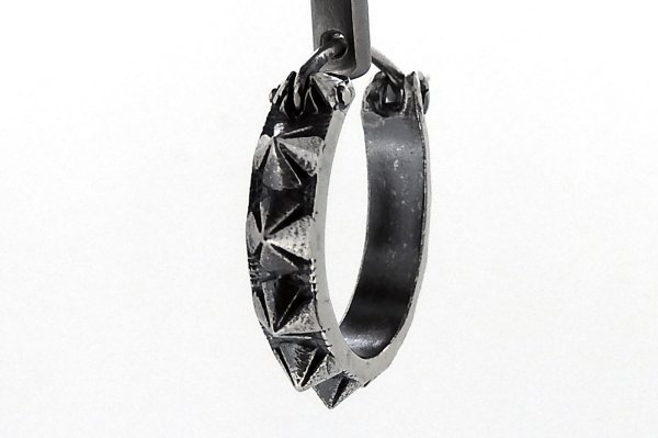 画像3: 丸鋲ピアスL (3)