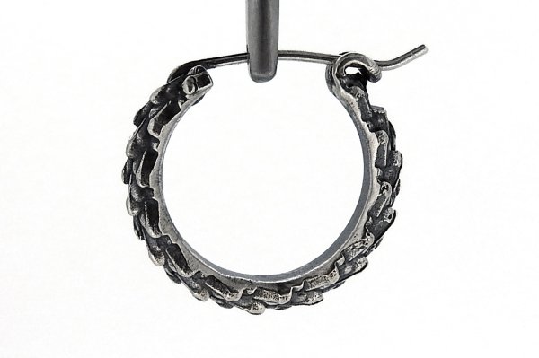 画像3: 竜鱗ピアスL (3)