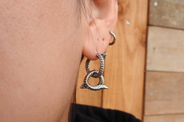 画像6: ワームピアス (6)