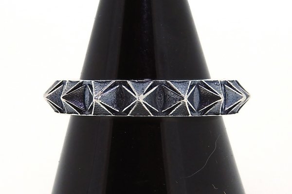 画像3: 角鋲の指輪（スタッズリング アイアンクロス） (3)