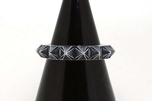 画像4: 角鋲の指輪（スタッズリング アイアンクロス） (4)