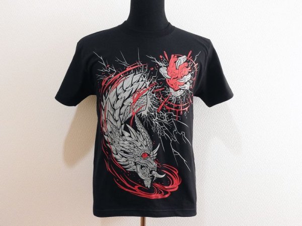 ドラゴン,dragon ,Tシャツ,シャツ,アニマ,ミチヅキ,イラスト7