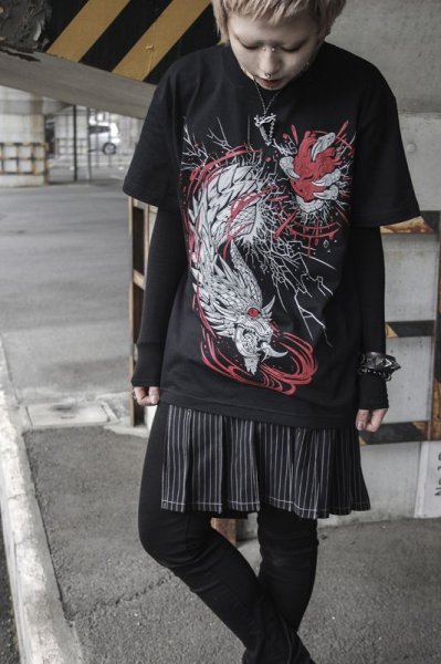 ドラゴン,dragon ,Tシャツ,シャツ,アニマ,ミチヅキ,イラスト1